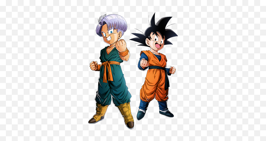 Download Lr Goten And Trunks - Goten Kid Trunks Dbz Png,Goten Png