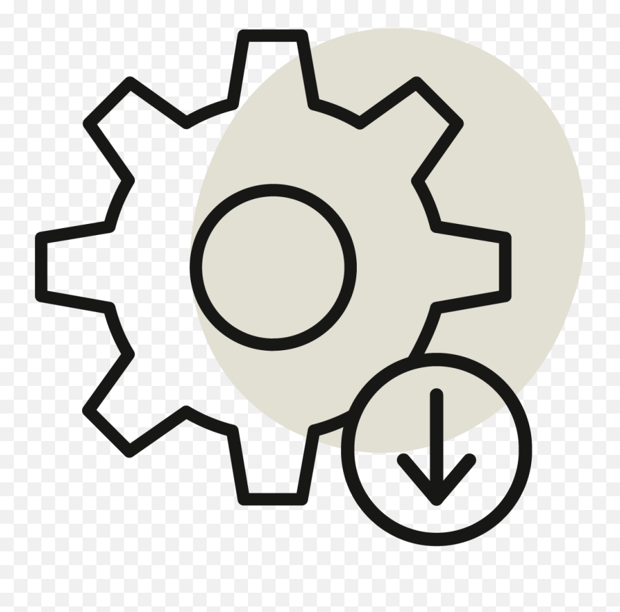 Invineo - The Solution Png,Two Gears Icon