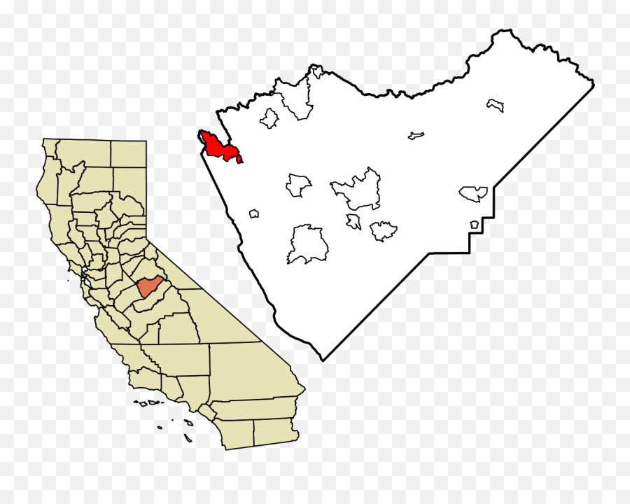 Mariposa County California - Buck Meadows California Map Png,Mariposa Png