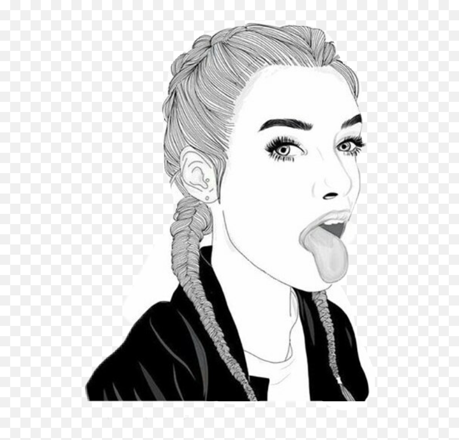 Drawing Inspo Woman Transparent Png - Girl Drawing,Girl Drawing Png