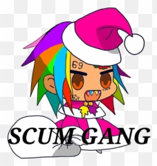 Our Boy Will Be Back Before Christmas 6ix9ine - Cartoon Png,6ix9ine Png