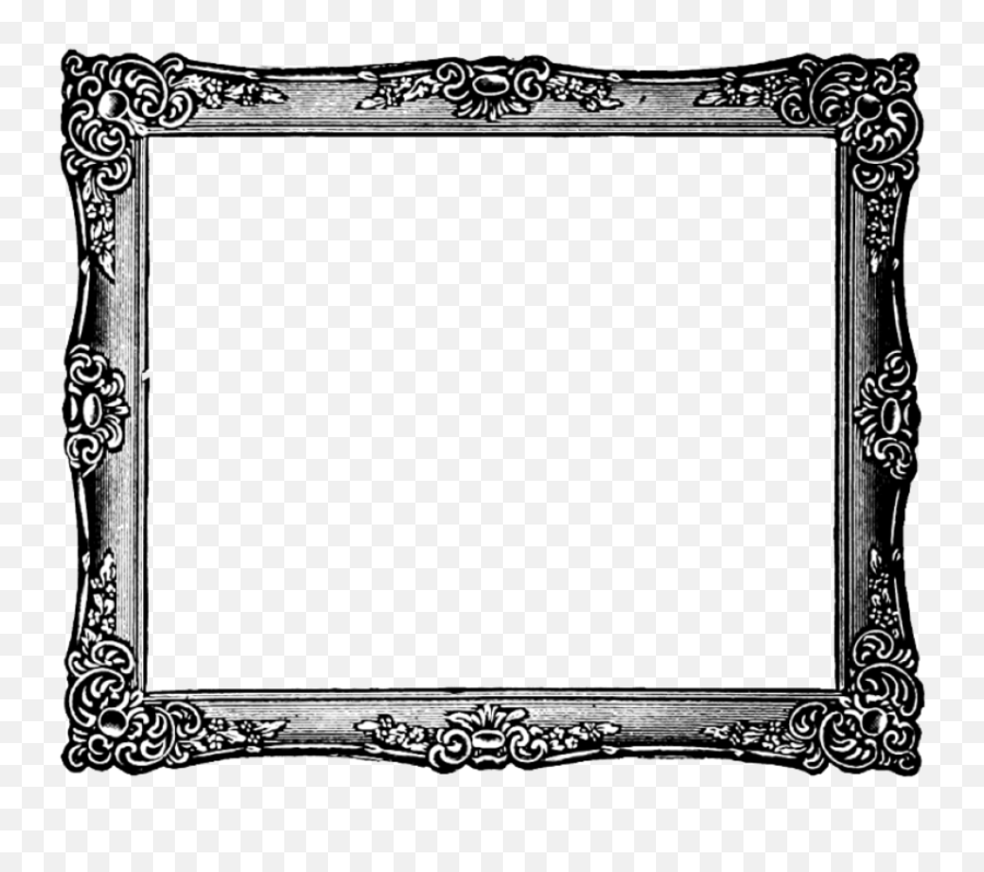 Free Png Silver Frame - Fancy Picture Frame Clip Art,Silver Frame Png