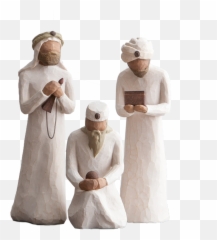 Willow Tree Nativity Wisemen Figurines - Willow Tree Nativity Wisemen Png,Willow Tree Png