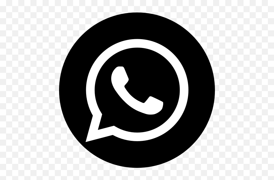App Bw Logo Media Popular Social Whatsapp Icon - Whatsapp Icon Png,W Logo