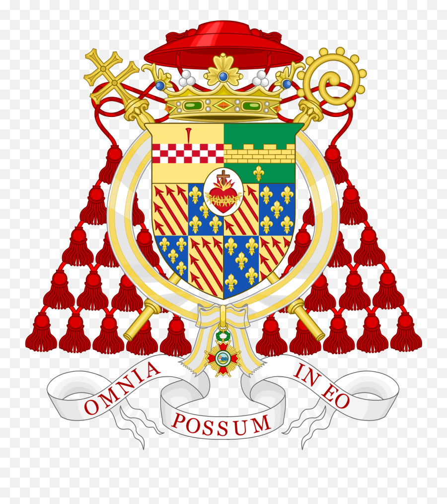 Filecoat Of Arms Blessed Cardinal Marcelo Spínola Y - Cardinal Coat Of Arms Svg Png,Blessed Png