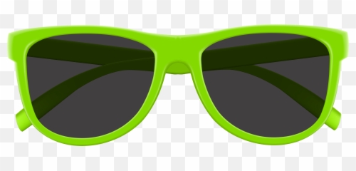 Palm Clipart Sunglasses - Green Png