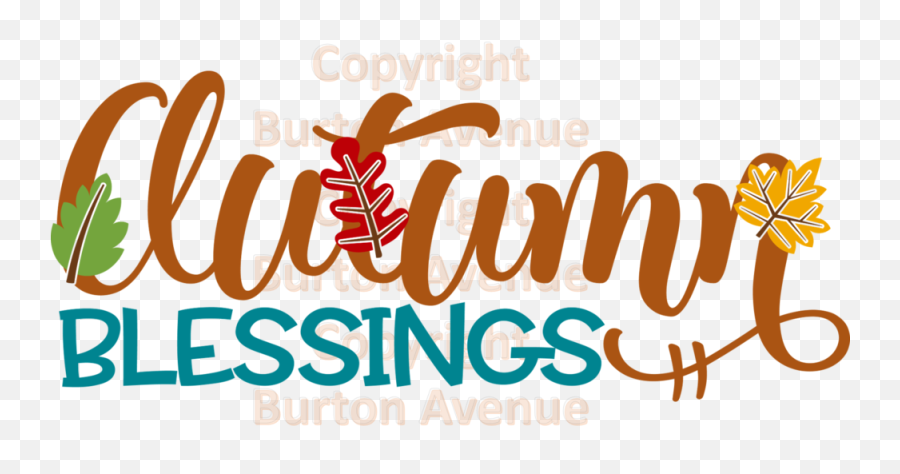 Se002 Autumn Blessings U2014 Boardwalk Diy Studio - Calligraphy Png,Boardwalk Png