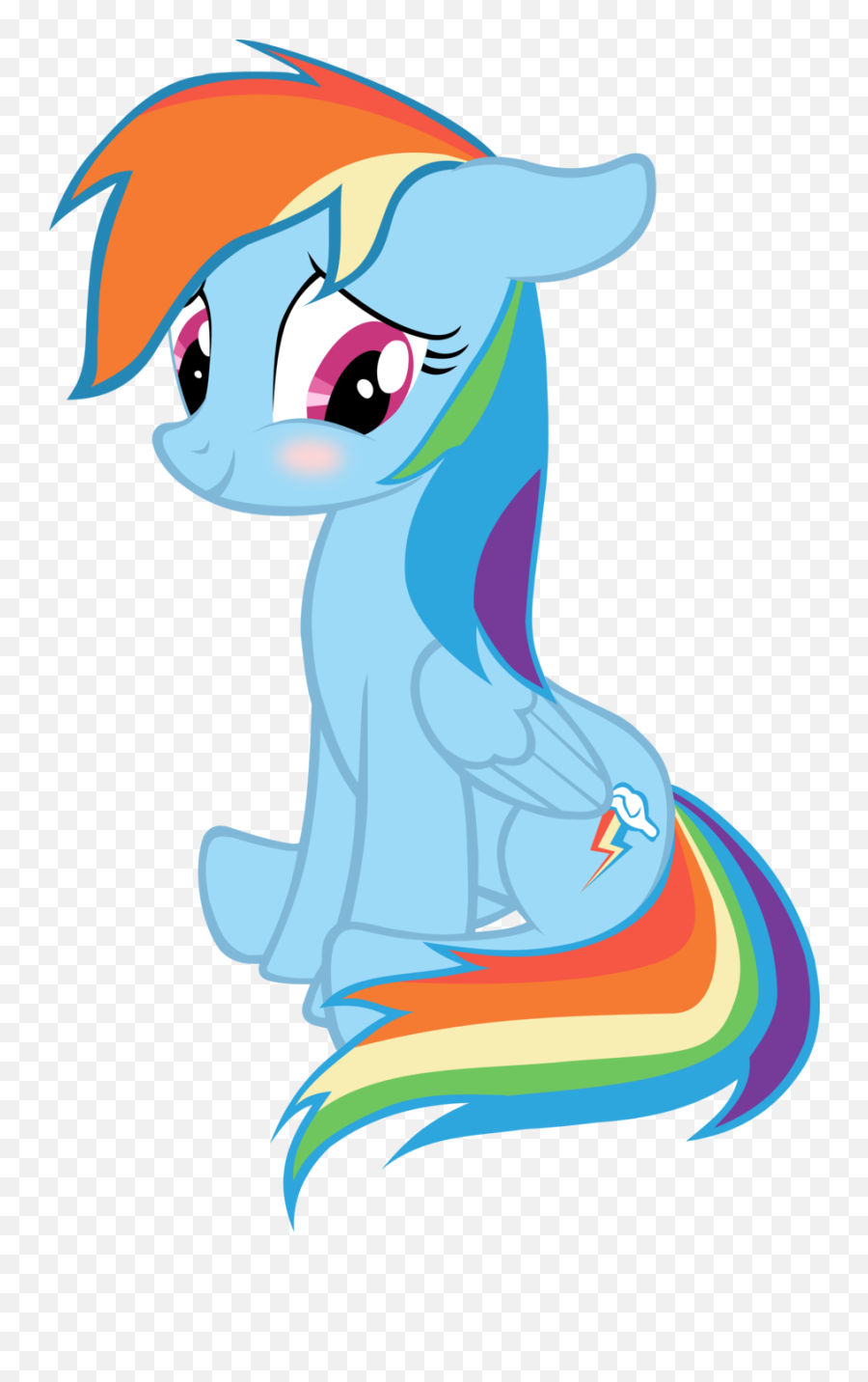 Png Free Stock Artist Klaifferon - My Little Pony Rainbow Dash Blushing,Blushing Png