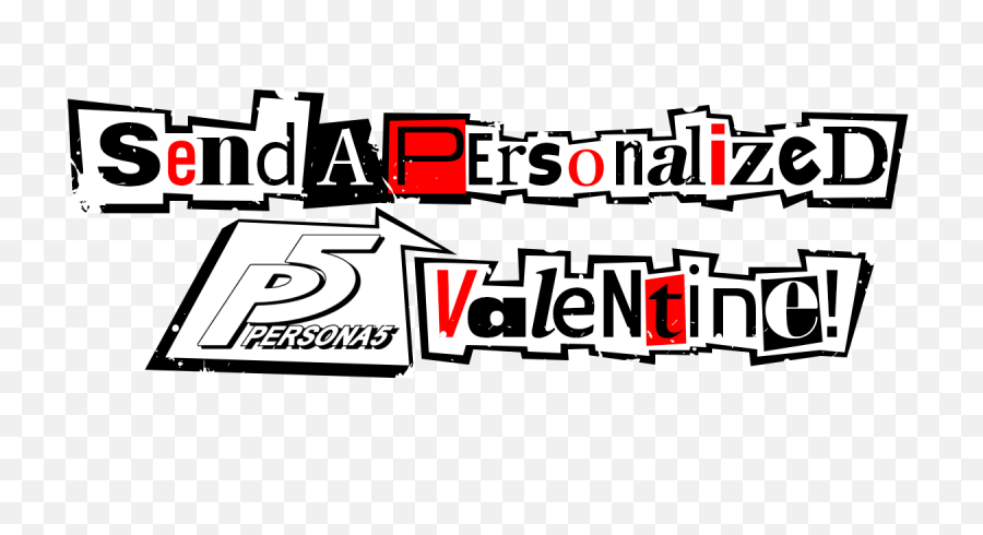 Persona 5 Protagonist Png - Persona 5 Text Style,Persona 5 Logo Font