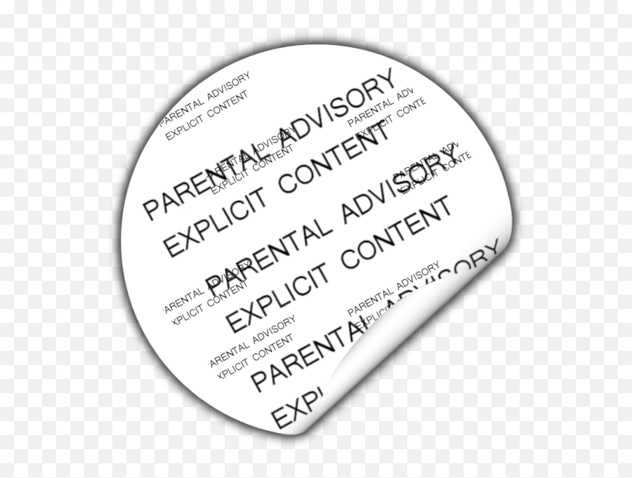 Parental Advisory Png - Parental Advisory Sticker Png,Parental Advisory Sticker Png