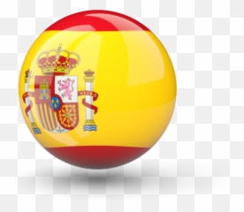 Sphere Icon Illustration Of Flag Spain - Flag png