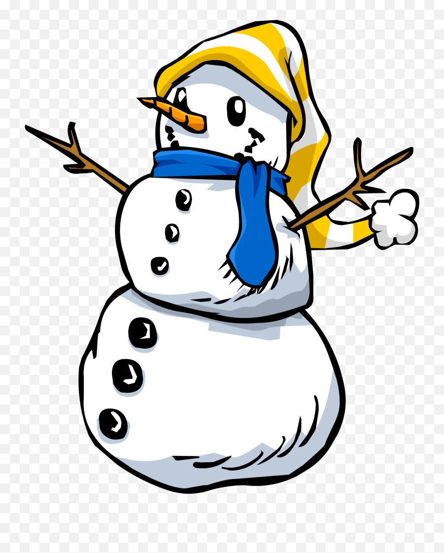 Picture Download Image Snowman Sprite Png Club Penguin - Club Penguin Snowman,Club Penguin Png