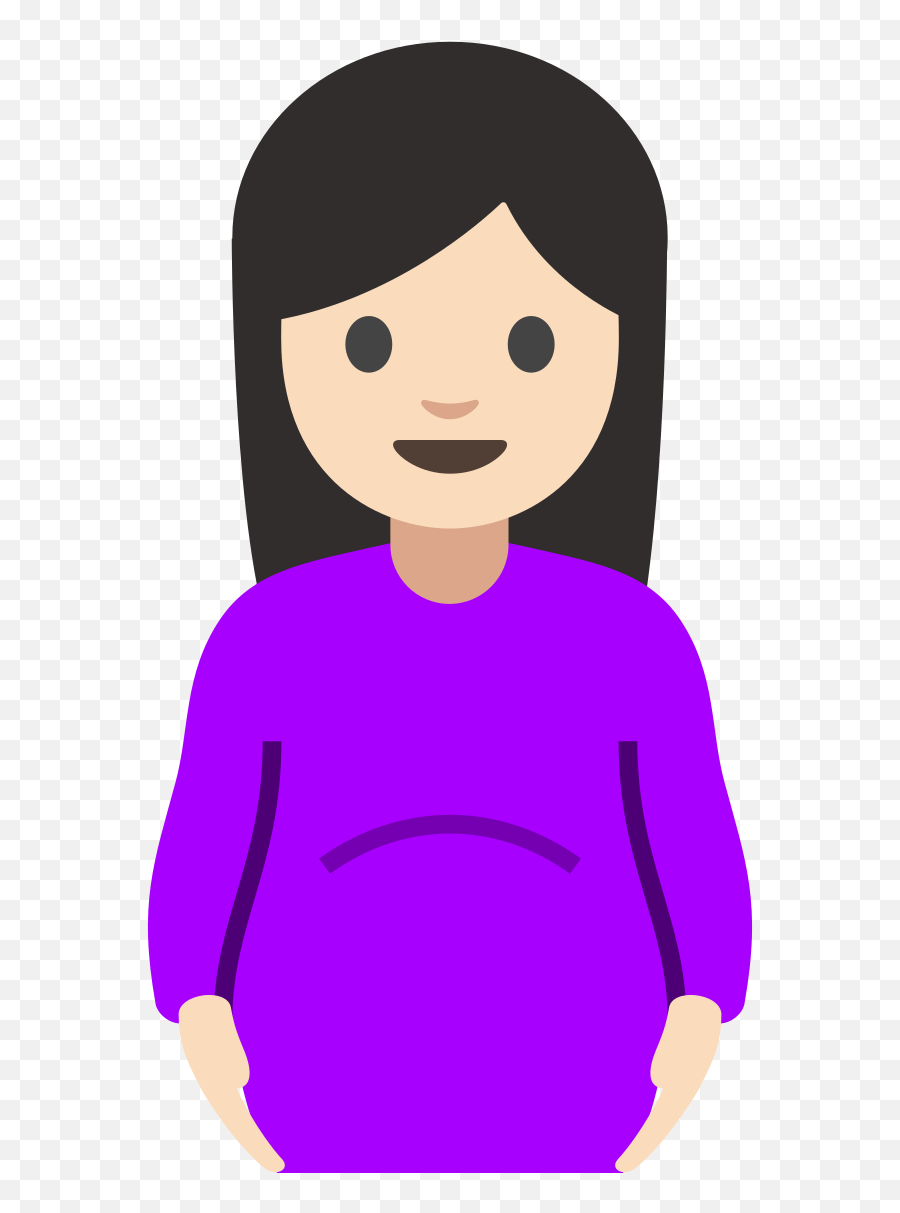 Fileemoji U1f930 1f3fbsvg - Wikimedia Commons Pregnant Emoji Png,Purple Emoji Png
