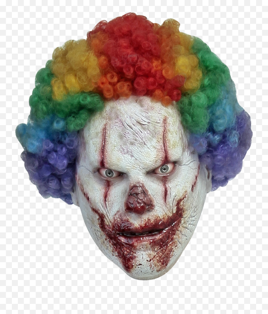 Clown - Clown Clown Mask By Ghoulish Production Png,Clown Wig Png