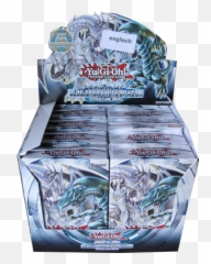 Yu - Gioh Saga Of Blueeyes White Dragon Structer Deck Display Englisch Yugioh Blue Eyes White Dragon Png,Blue Eyes White Dragon Png