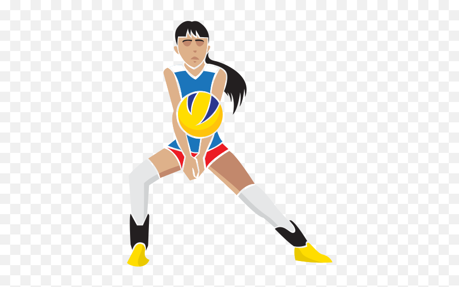 Volleyball Volley Sport Olympic Olympics Player Free - Volleyball Player Icon Png,Volleyball Player Png