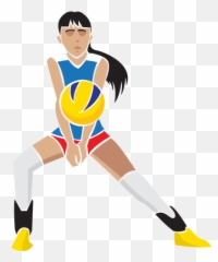 Volleyball Volley Sport Olympic Olympics Player Free - Player Icon Png