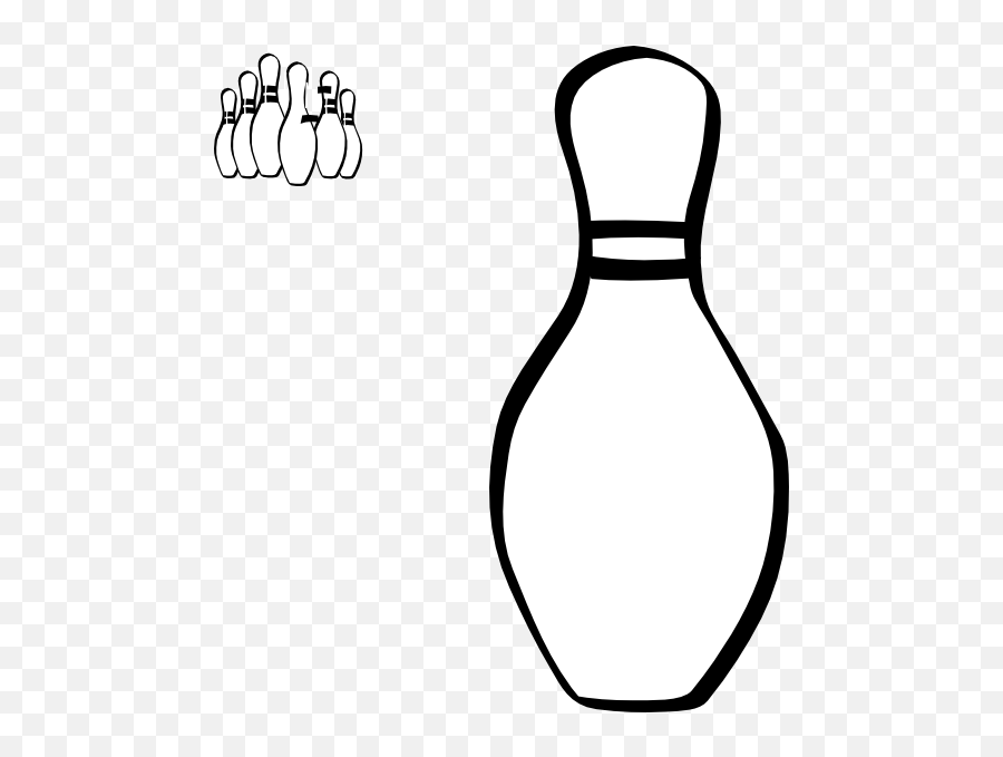 Bowling Pin Png - Bowling Pins Clip Art Transparent Bowling Pin Clip Art,Bowling Pin Png