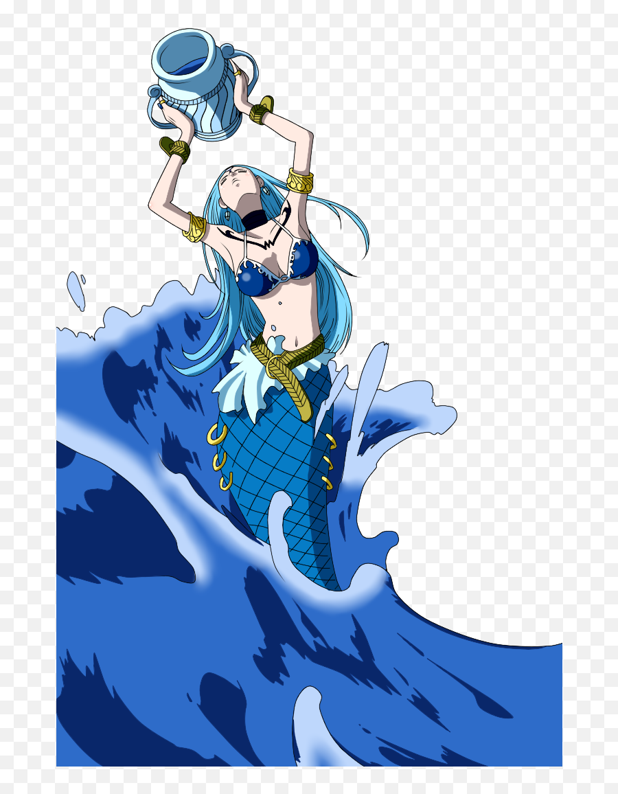 Image Download By Silent Shanin D - Aquarius Fairy Tail Art Fairy Tail Aquarius Tattoo Png,Aquarius Png