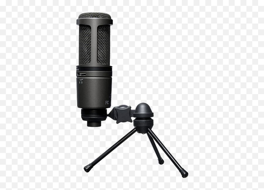 Audio - Technica At2020 Usb Microphone Transparent Png Stickpng Audio Technica At2020 Specifications,Vintage Microphone Png