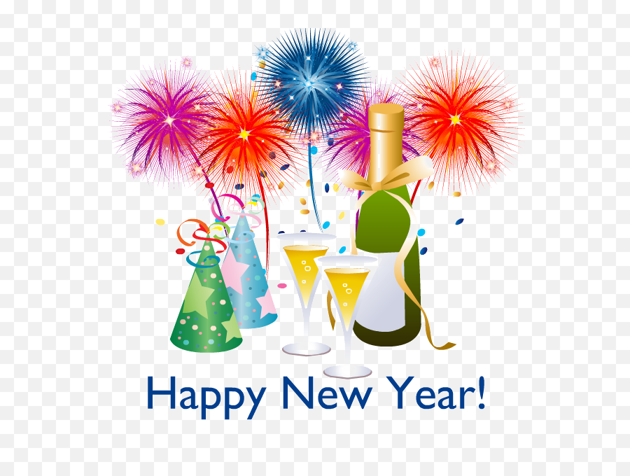 Download Happy New Year Png - Clip Art New Years Eve 2018 Happy New Year Vector Png,Happy New Years Png