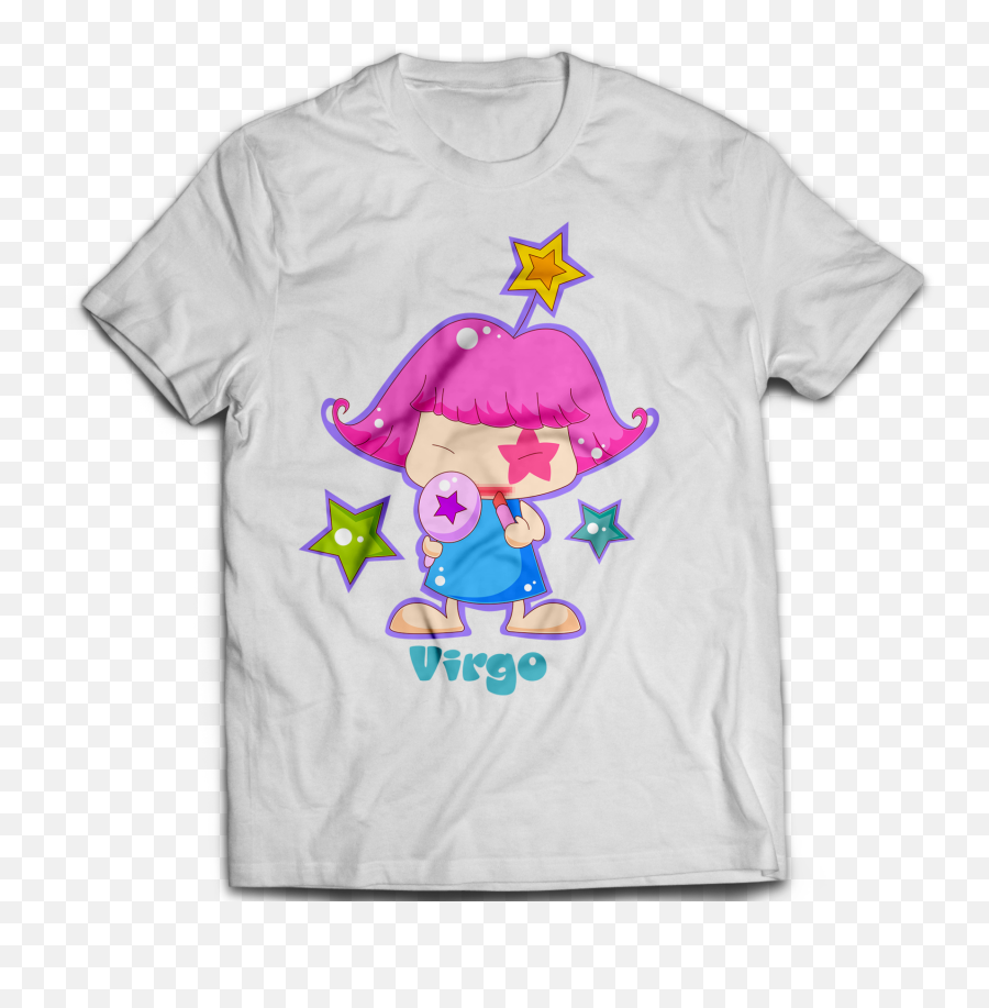 Horoscope Cute Character T - Shirt Royal Engineers T Shirt Png,Virgo Png