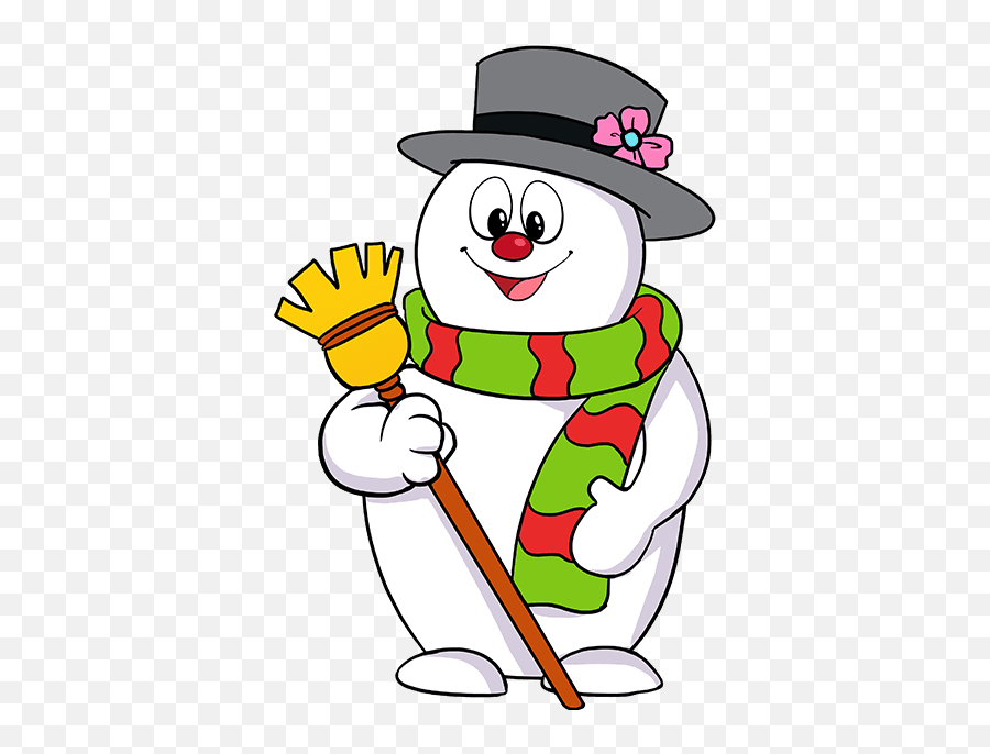 Frosty The Snowman Png - Draw Frosty The Snowman,Frosty Png