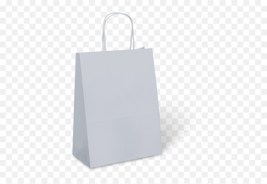 Small Petite Paper Twist Handle Bag - White Paper Bag Small Png,Paper Bag Png