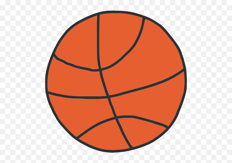 Classic Basketball Graphic - For Basketball Png,Basketball Emoji Png