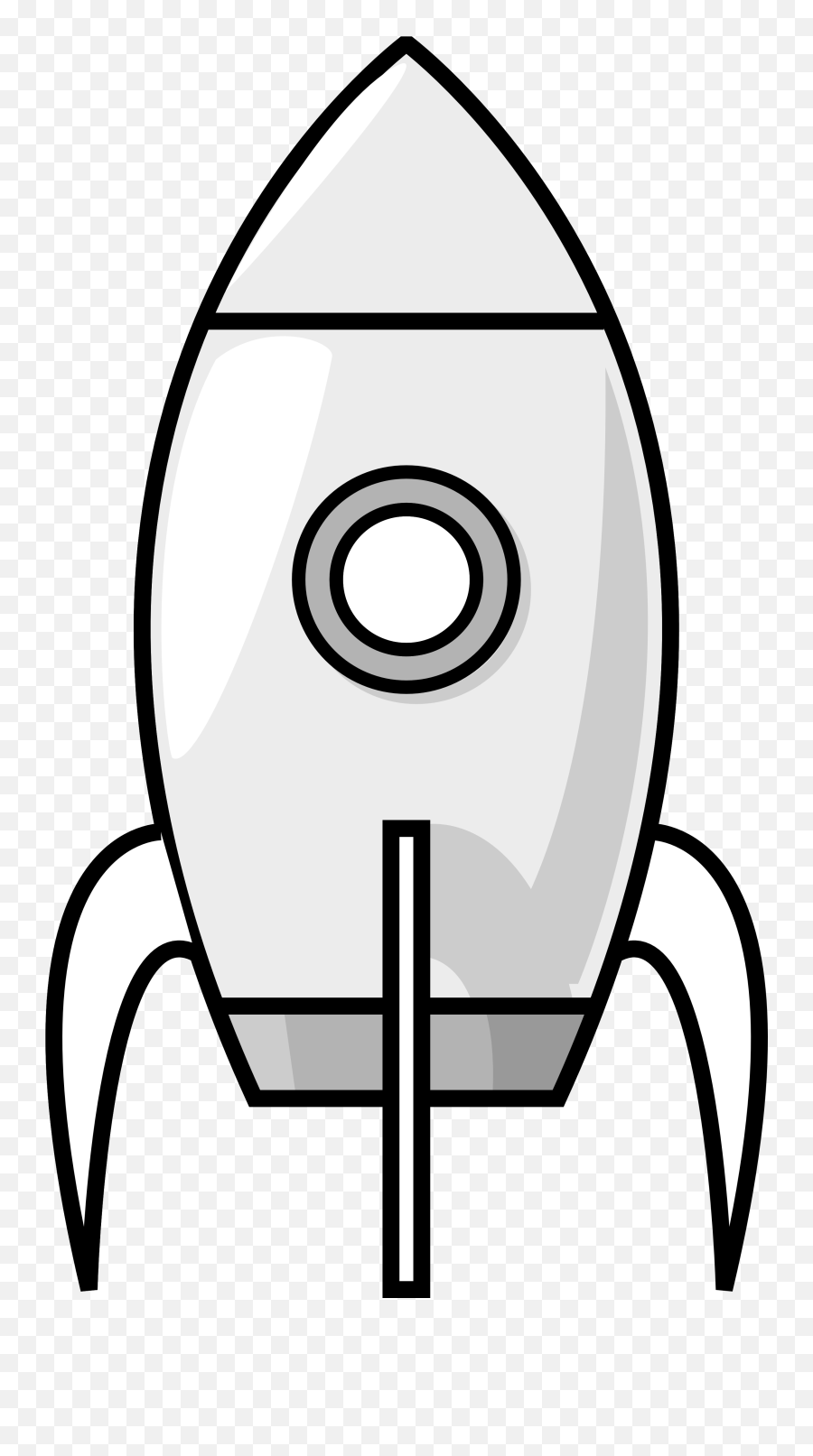 Spaceship Jpg Transparent Png Files - Rocket Ship Clipart Black And White,Starship Png