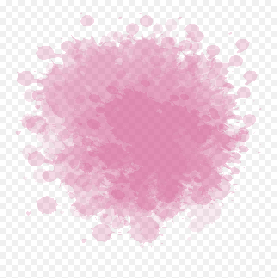 Spot Ink Pink - Gotas De Colores Png,Pink Watercolor Png