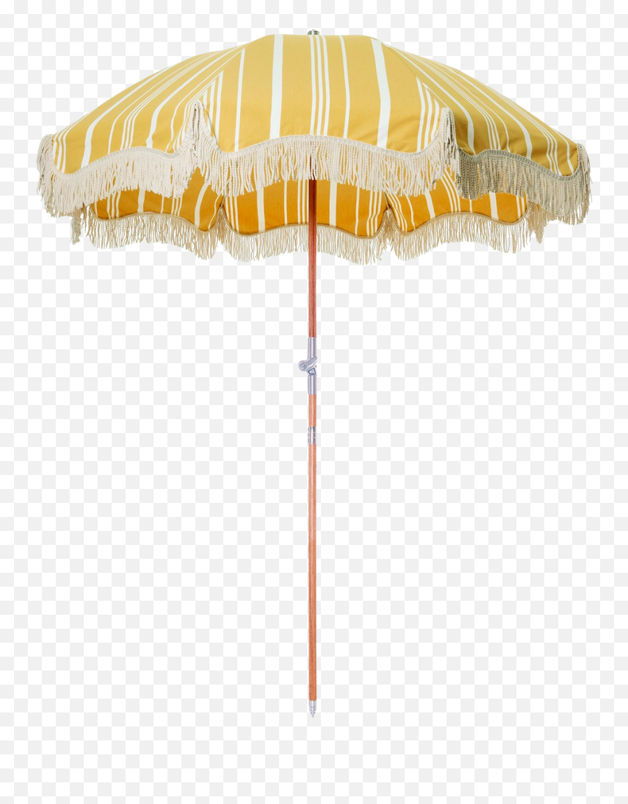 Premium Beach Umbrella - Beach Umbrella With Fringe Png,Beach Umbrella Png