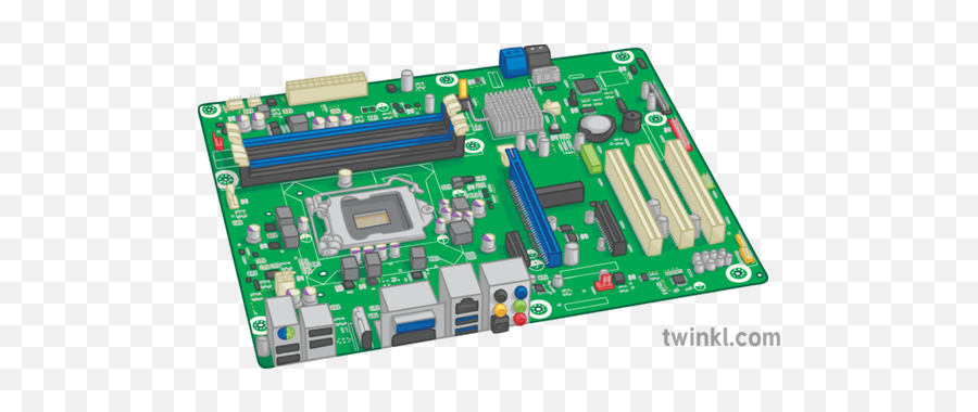 Computer It Electronics Technology - Electronic Engineering Png,Motherboard Png