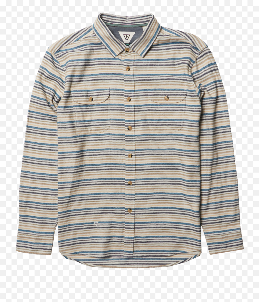 Central Coast Boys Ls Flannel Dune Vissla - Vissla Central Coast Flannel Dune Png,Flannel Png