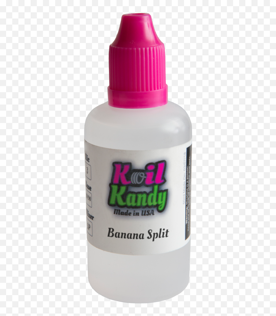Banana Split Vapor Juice - Plastic Bottle Png,Banana Split Png