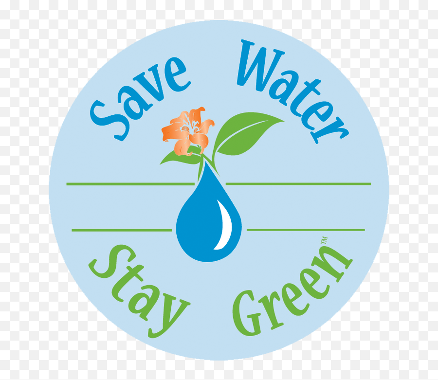 Save Water Stay Green - Save Water Be Green Png,Blue And Green Logo