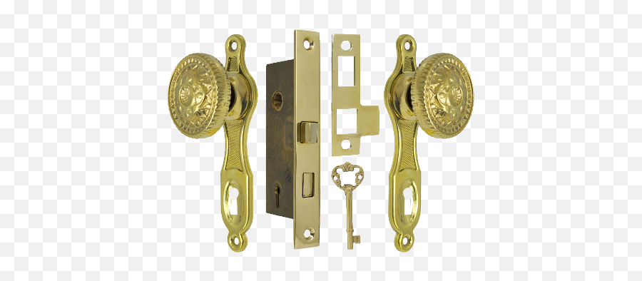 Download Narrow Backset Door Set - Door Handle Set Png,Door Handle Png