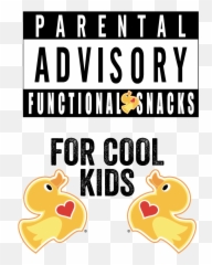 Parental Advisory Sticker Png - Language