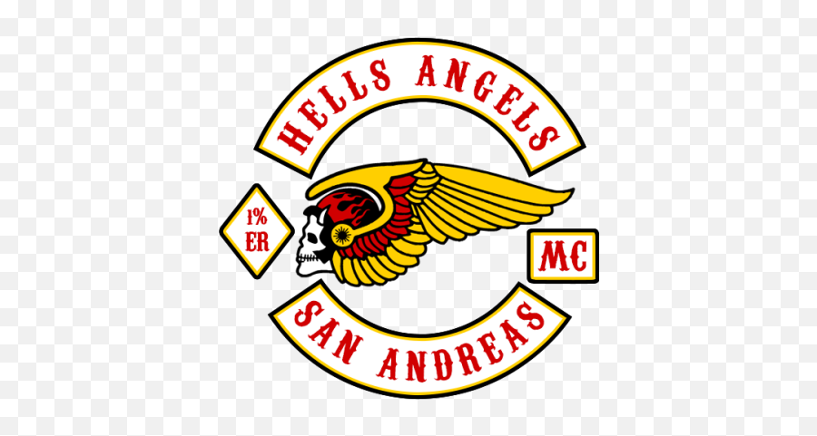 Pin - Hells Angels Patch Png,Angels Logo Png