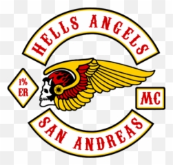Pin - Hells Angels Patch Png,Angels Logo Png