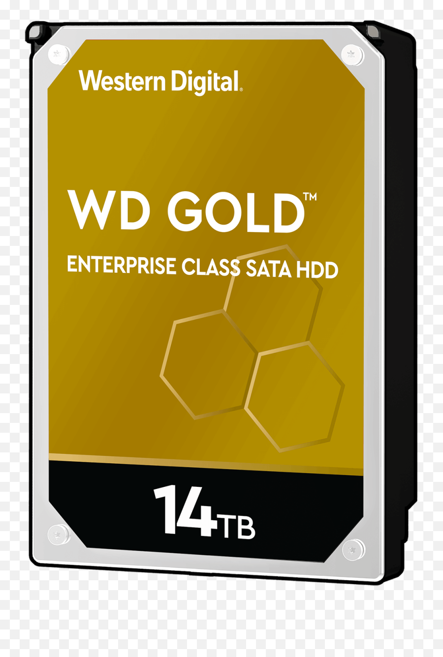 Wd Gold Enterprise Class Sata Hard - Hdd Wd Gold 8tb Png,Western Digital Logo Png