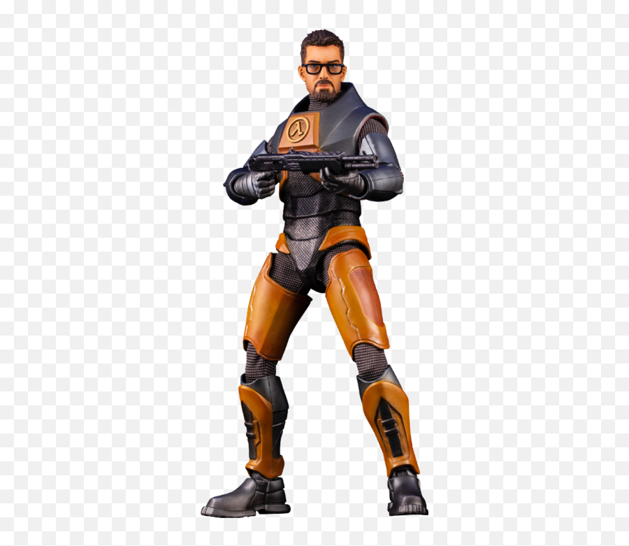 Half - Gordon Freeman Action Figure Png,Gordon Freeman Png