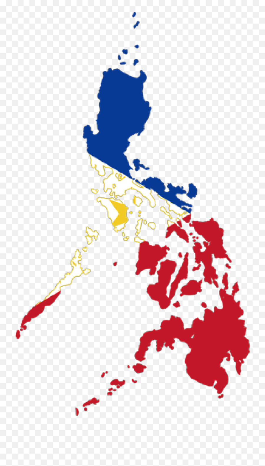 Flag Map Of The Philippines - Philippines Flag Map Png,Philippine Flag Png