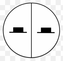 Half Rest Pizzahalf Note - Circle Full Size PNG Dot