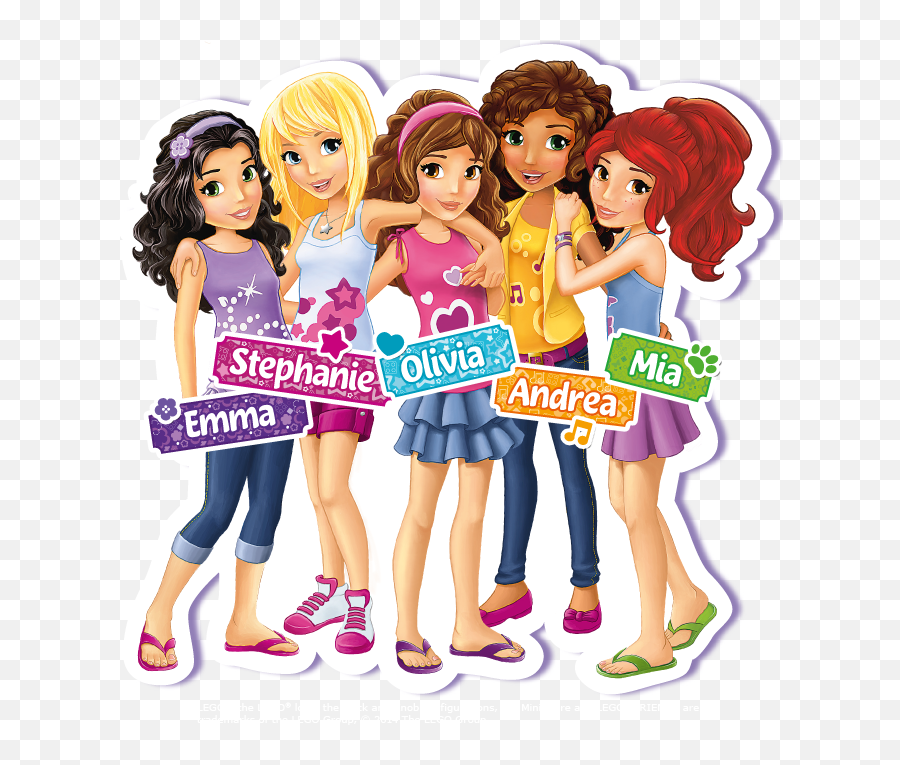 Library Of Lego Friends Logo Svg Transparent Stock Png Files - Lego Friends  Characters Names,Friendship Logo - free transparent png images 