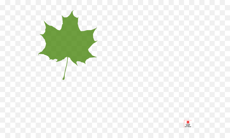 Green Maple Leaf Clip Art - Leaves Silhouette Language Png,Leaf Silhouette Png