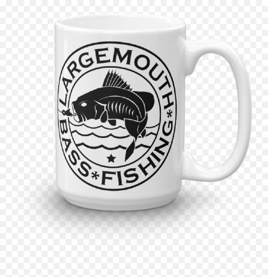 Largemouth Bass Fishing Mug - Black Label Society Png,Largemouth Bass Png