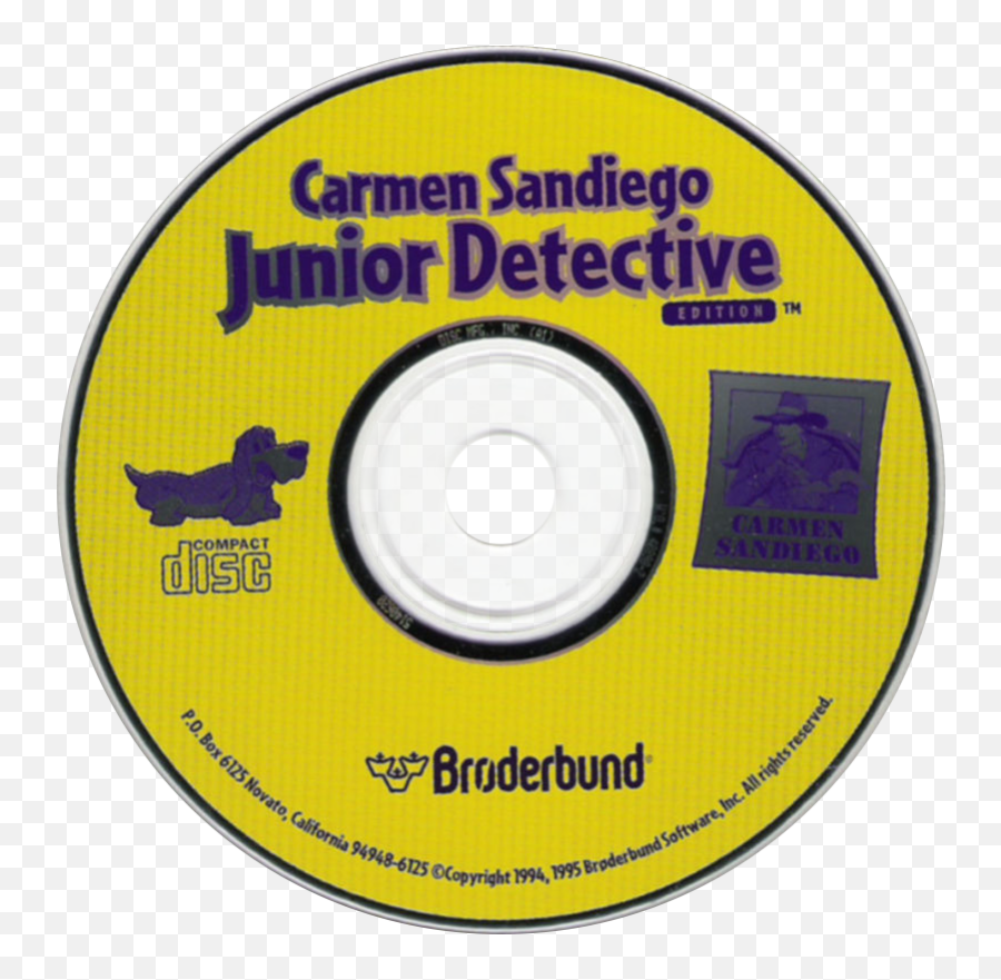 Junior Detective - Optical Storage Png,Carmen Sandiego Logo