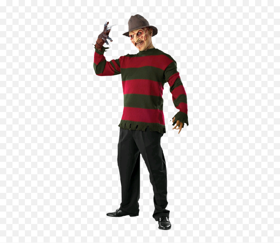 Freddy Krueger Deluxe Adult Sweater - Freddy Krueger Costume For Teenagers Png,Freddy Krueger Transparent