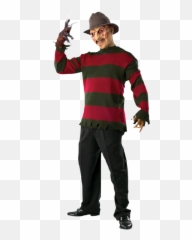 Freddy Krueger Deluxe Adult Sweater - Costume For Teenagers png